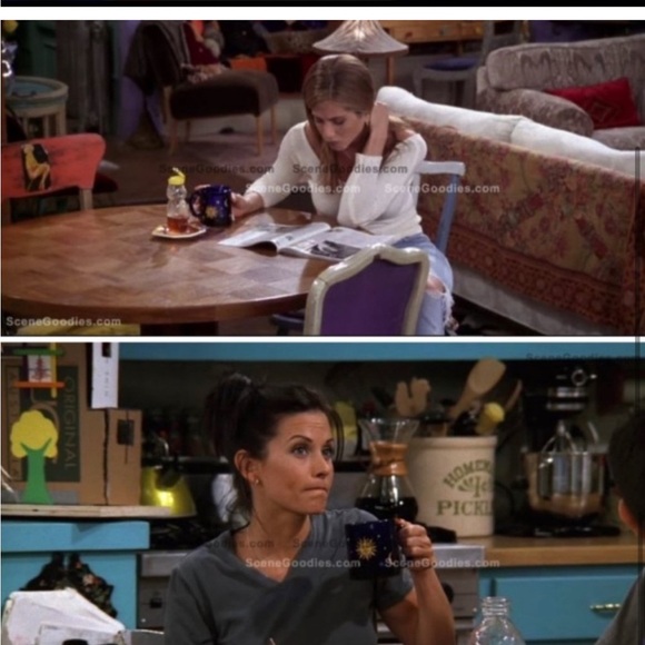 Celestial Libby Moon & Stars Blue Glass Mug - Picture 5 of 6